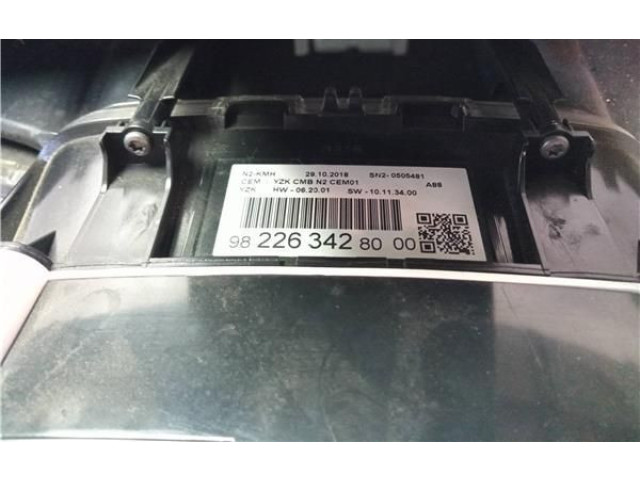 Панель приборов 982263428000 Citroen C3 Aircross