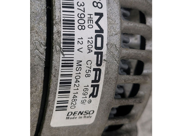 Генератор 52137908   Fiat Panda III    