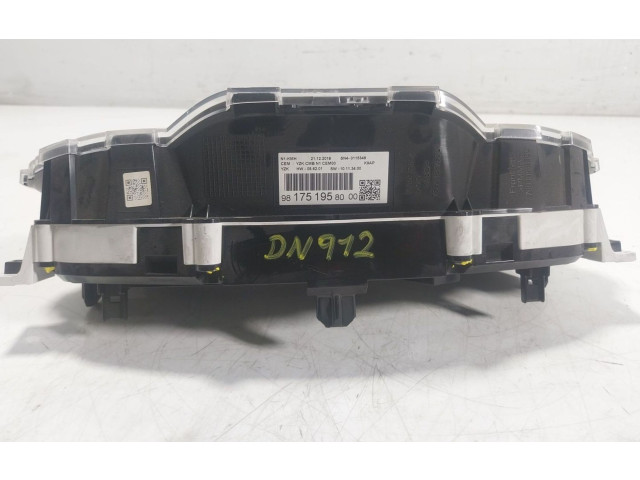 Панель приборов 9817519580, 981751958000   Peugeot Partner III       