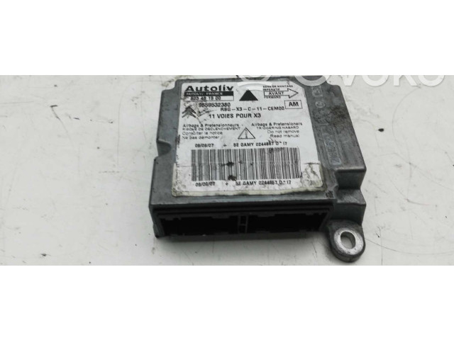 Блок подушек безопасности 603481900 Citroen Berlingo