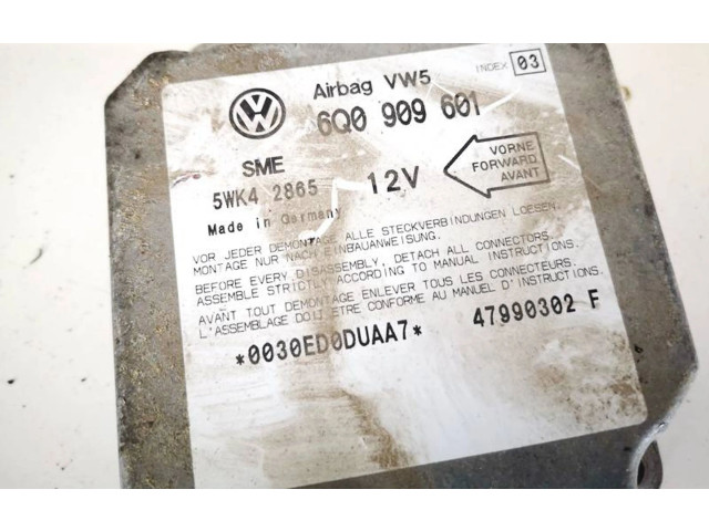 Блок управления 6q0909601, 5wk2865   Volkswagen Lupo
