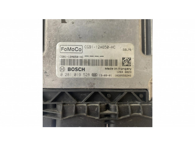 Блок управления двигателя 0281019528, CG9112A650HC   Ford S-MAX