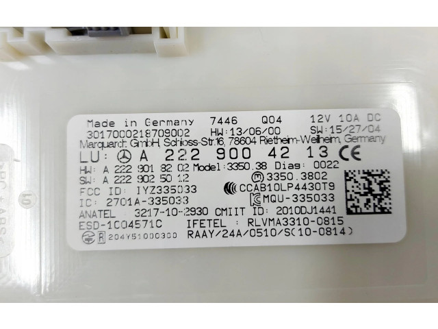 Блок управления A2229004213   Mercedes-Benz GLC X253 C253