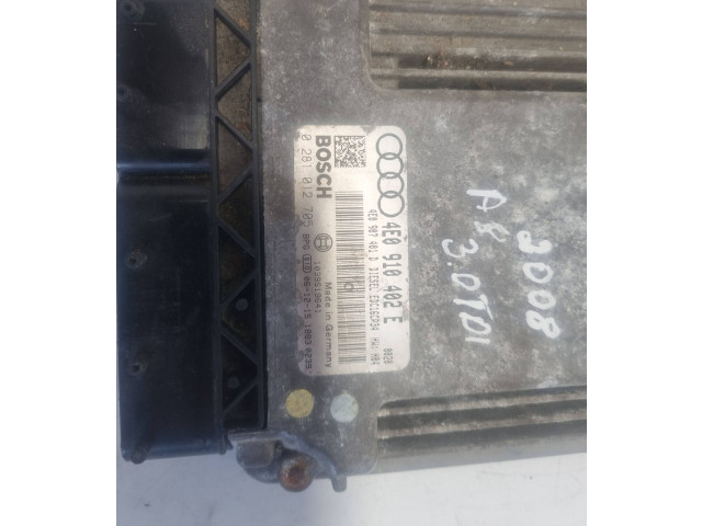 Řídící jednotka 4E0907401D, 4F0910402E   Audi A8 S8 D3 4E 2008