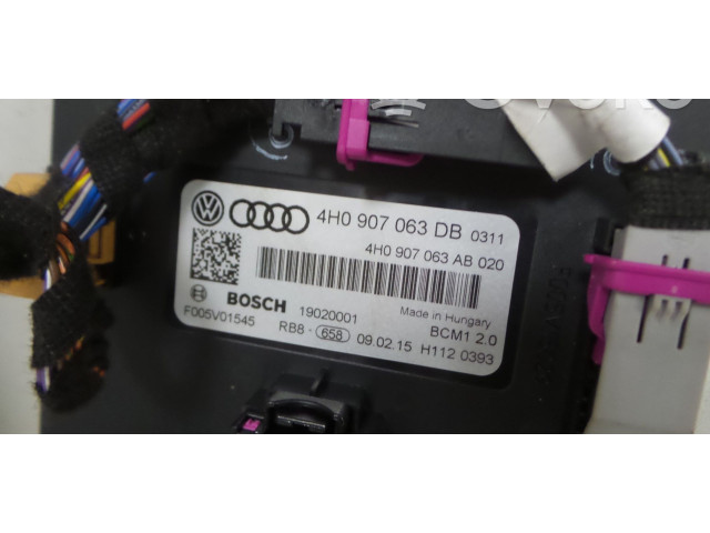 Pojistková skříňka Řídící jednotka BSM 4H0907064BN, 00002001   Audi A8 S8 D4 4H 2010