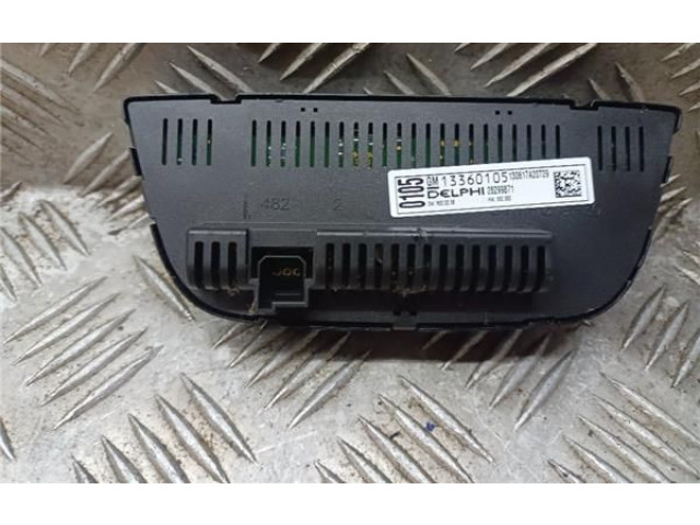 Блок управления климат-контролем 13360105, 13360105   Opel Meriva B