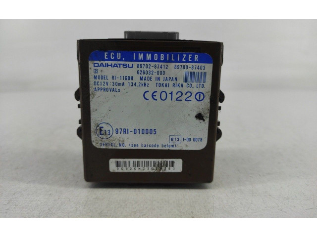 Řídící jednotka 8970287412, 626032000 Daihatsu Terios 2003
