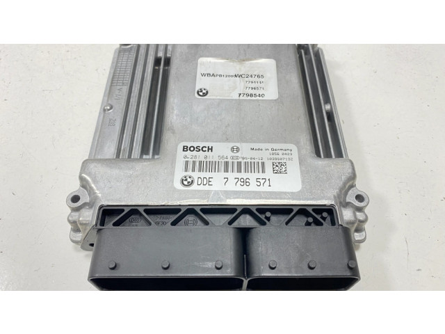 Блок управления двигателя 7796571, 0281011564 BMW X3 E83