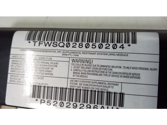 Боковая подушка безопасности P52029296AH Jeep Grand Cherokee (WK)