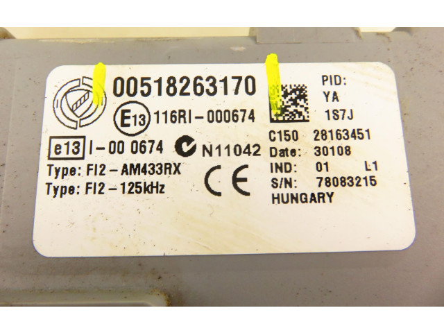 Блок комфорта 00518263170, 00518263170   Fiat Punto (199)   