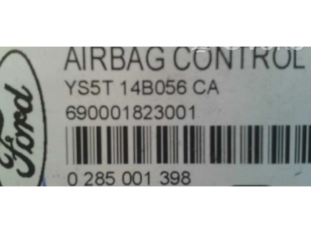 Блок подушек безопасности YS5T14B056CA, 0285001398   Ford Ka