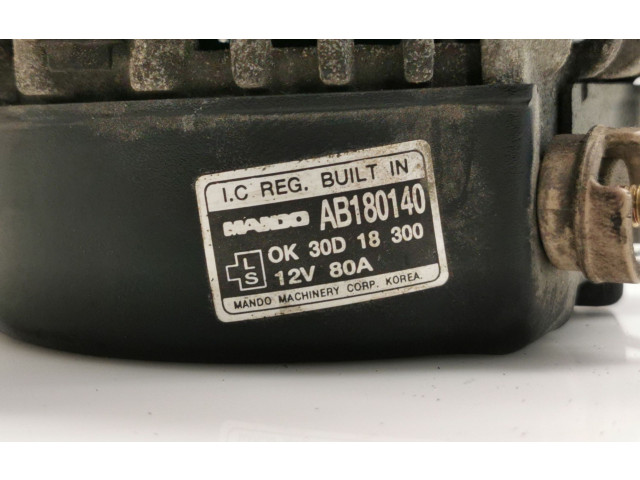Генератор 0K30D18300, 80A   KIA Rio      