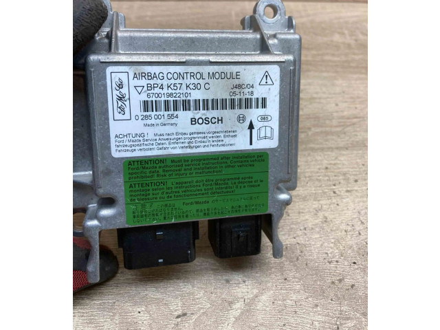 Блок подушек безопасности 0285001554, 670019822101 Mazda 3 I