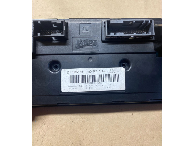 Блок управления климат-контролем 12772892, ACC407CS68L Saab 9-3 Ver2