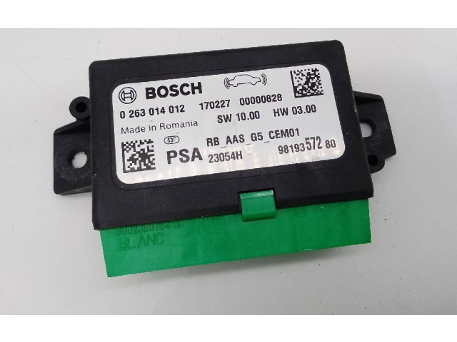 Блок управления 9819357280   Peugeot 5008 II