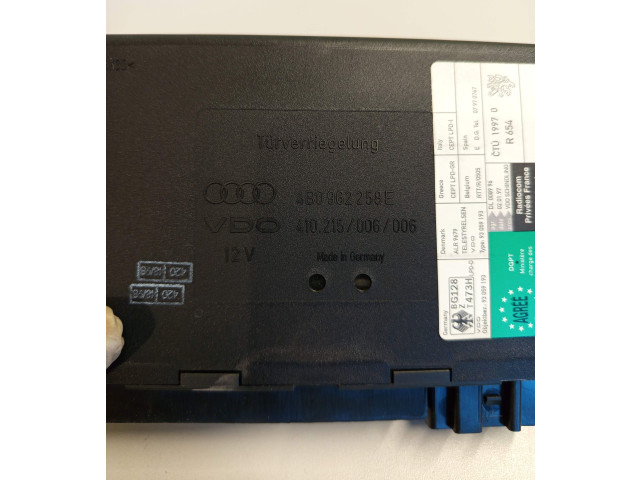Блок комфорта 410215006, 4B0962258E   Audi A6 S6 C5 4B   