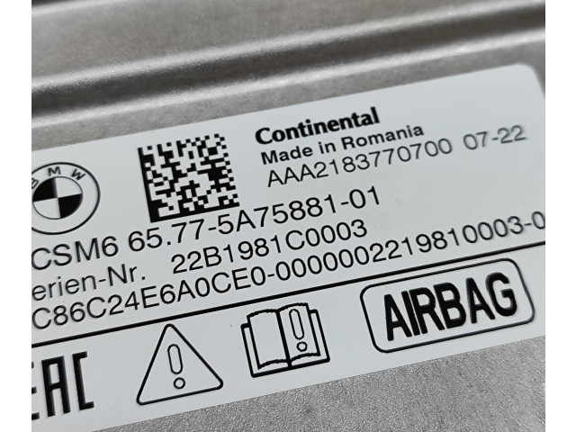 Řídící jednotka 5A75881 BMW iX 2022