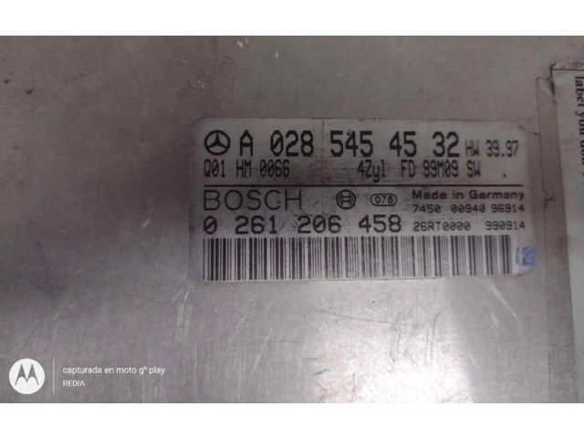 Řídící jednotka A0285454532 Mercedes-Benz SLK R170