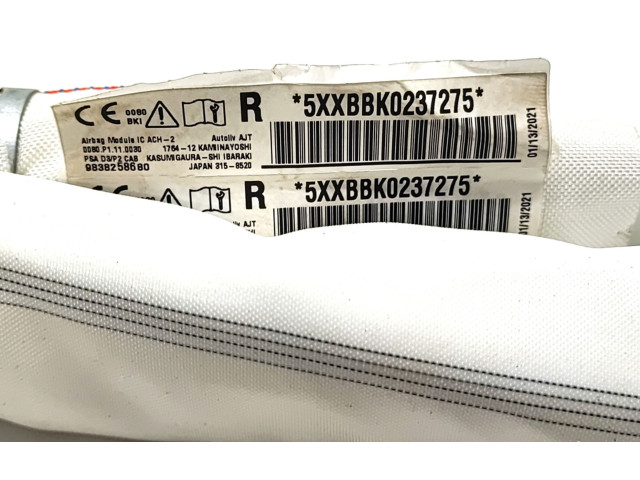 Боковая подушка безопасности 9838258680 Peugeot 2008 II