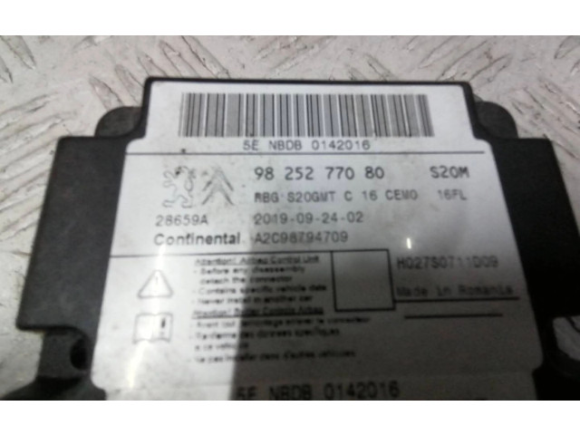 Блок подушек безопасности 9825277080, 2019092402   Citroen C3 Aircross