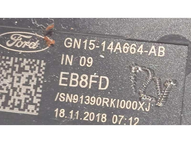 Подушка безопасности водителя GN1514A664AB, 2113263 Ford Ecosport