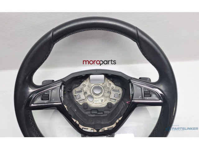 Руль Skoda Octavia Mk3 (5E) 2013 - 2019 года 5E0419091AF, 5E0419091AF