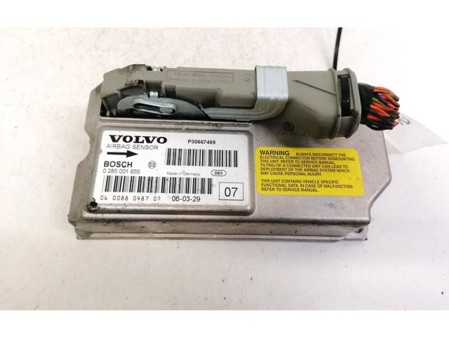 Блок подушек безопасности 0285001655, P30667469   Volvo V70