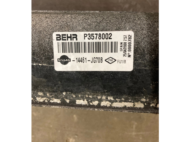 Интеркулер  14461JG70B, P3578002   Nissan X-Trail T31 