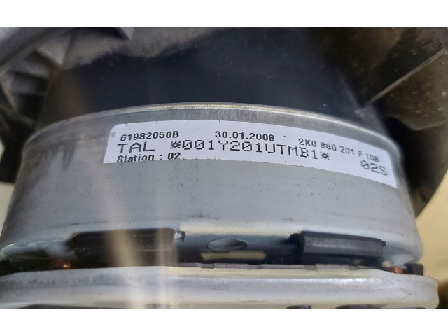 Подушка безопасности водителя 2K0880201F Volkswagen Caddy