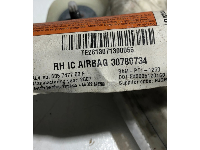Боковая подушка безопасности 30780734, 605747700F   Volvo C30