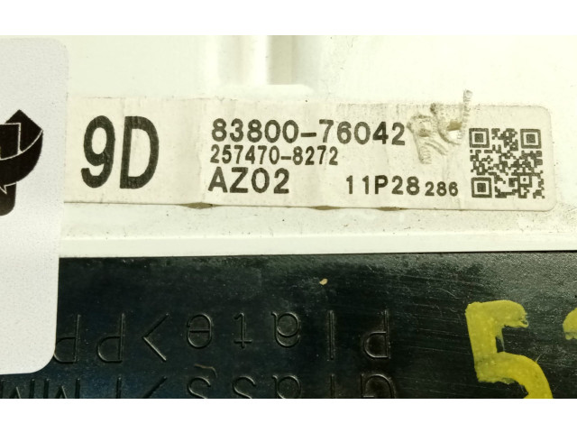 Přístrojová deska Lexus CT 200H 2013 8380076042, 2574708272