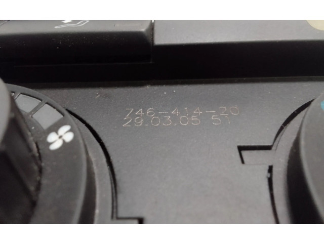 Блок управления климат-контролем 74641420 Volkswagen Golf Plus