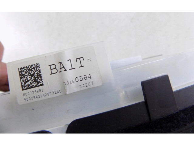 Přístrojová deska Opel Zafira C 2014 13460584