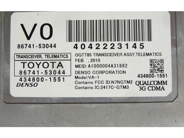 Блок управления 86741-53044   Lexus RC