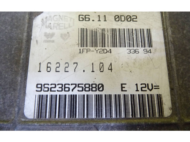 Řídící jednotka 9630278480, 0261204625 Peugeot 106 2000