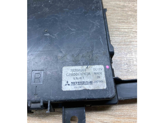 Блок управления климат-контролем 7820A055, CAB501A065A Mitsubishi Outlander