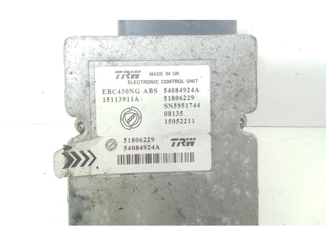 Блок управления АБС 51806229, 188A4000 Lancia Ypsilon