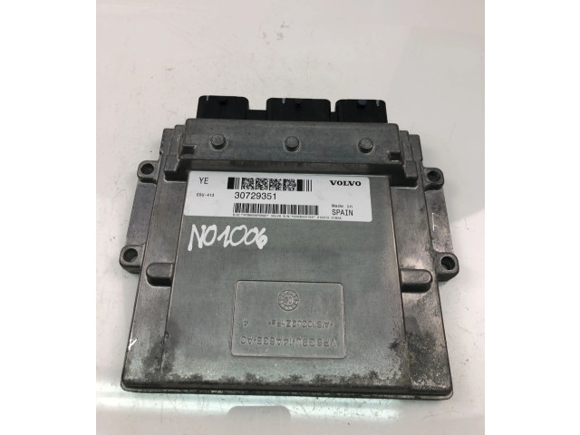 Блок управления двигателем Блок управления 30729351 Volvo V70