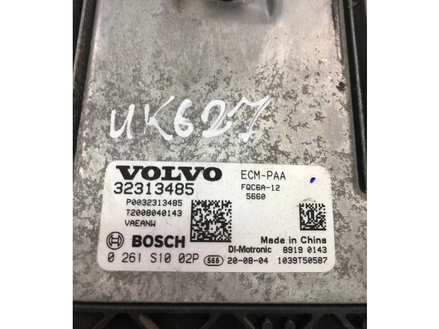 Блок управления двигателем Блок управления 32313485, 0261S1002P Volvo XC40