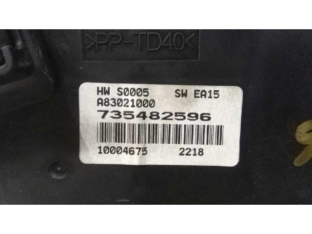 Блок управления климат-контролем 735482596 Fiat Grande Punto