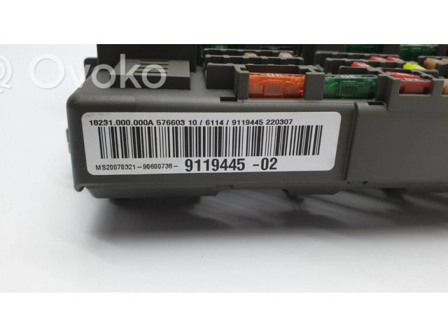 Pojistková skříňka 911944502, 90600738 BMW 1 E81 E87 2007