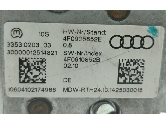 Блок управления 4F0905852E Audi A6 S6 C6 4F