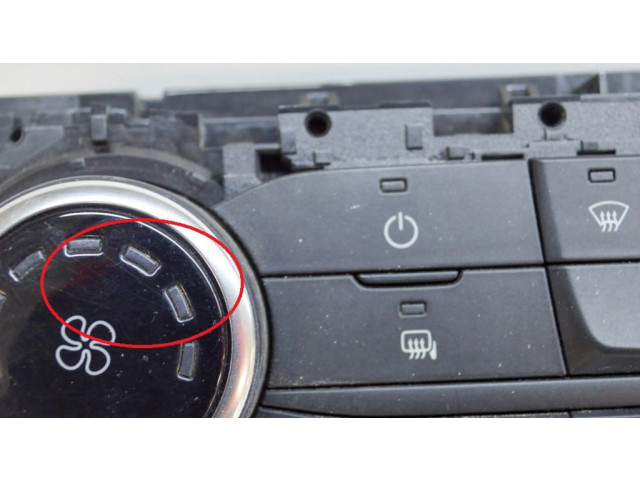 Включатель регулировки салона