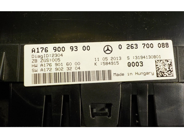 Панель приборов A1769009300, A1769009300   Mercedes-Benz A W176       