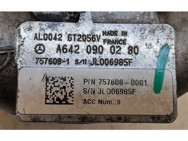  Турбина Jeep Grand Cherokee (WK)  A6420900280   для двигателя 642980      