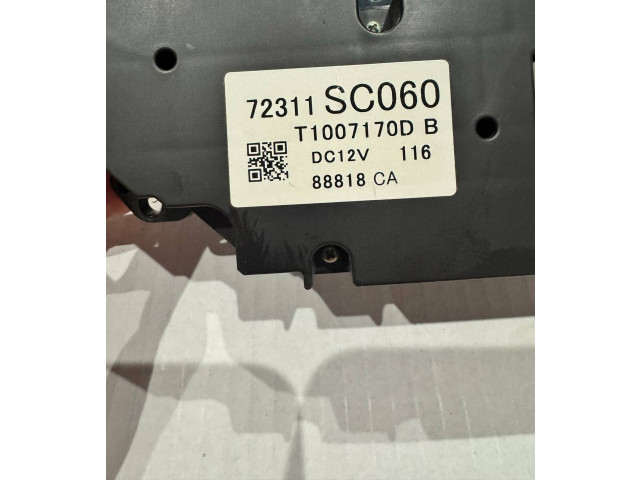 Блок управления климат-контролем 72311SC060, 88818CA Subaru Forester SH