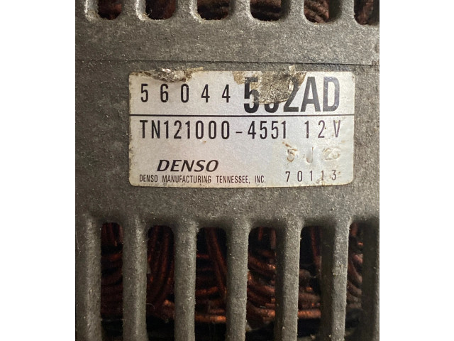 Генератор 56044532AD, TN1210004551 Jeep Cherokee III KJ