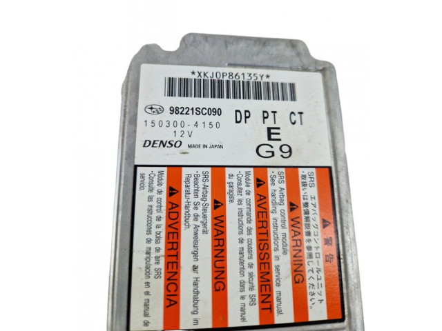 Блок управления надувных подушек 98221SC090 Subaru Forester SH