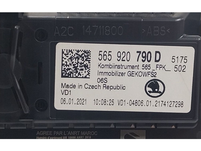 Vstřikovač 565920790D, 565920790D   Skoda Karoq    DTRB 