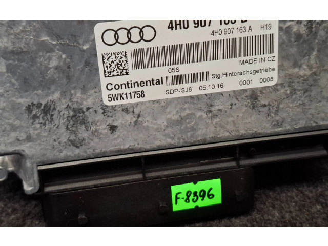 Блок управления коробкой передач 4H0907163B, 4H0907163A   Audi A6 Allroad C7